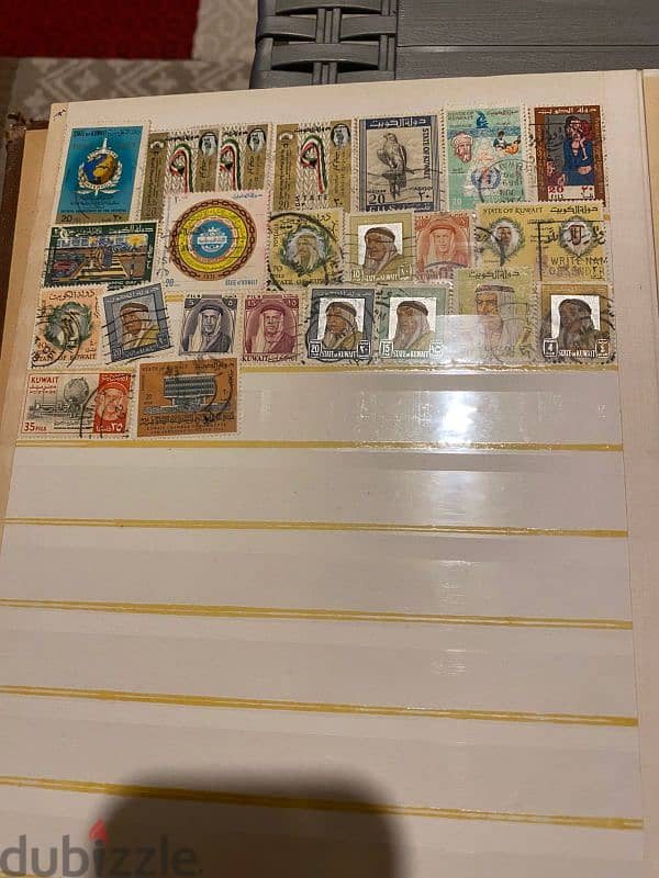 100+ Stamps from all over the world 10