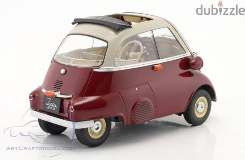 BMW Isetta 1959 diecast car model 1:12 2