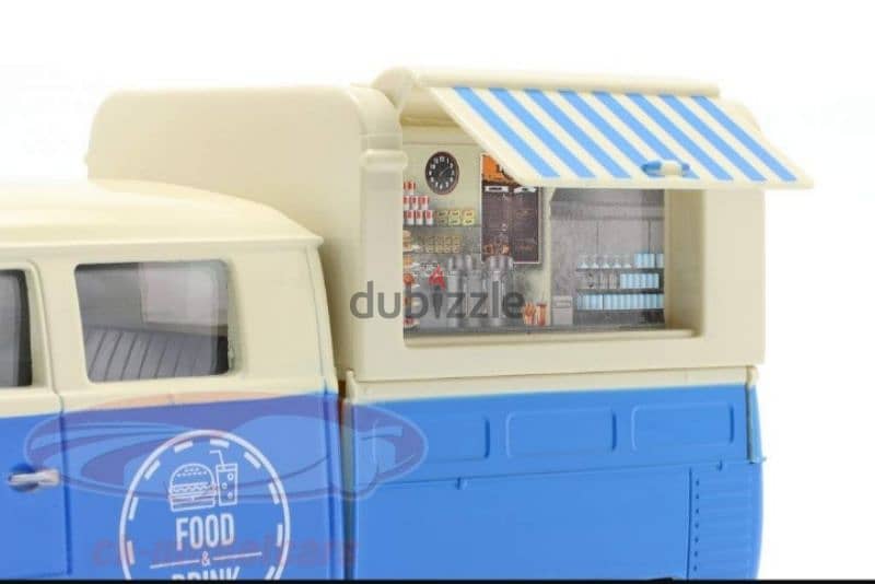 V. W T1 Food Truck diecast car model 1:24. 4