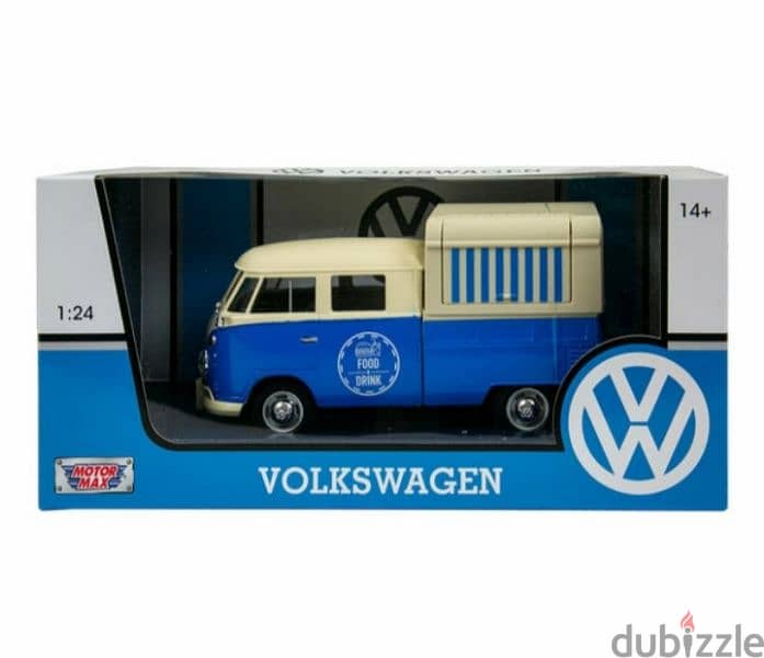 V. W T1 Food Truck diecast car model 1:24. 6