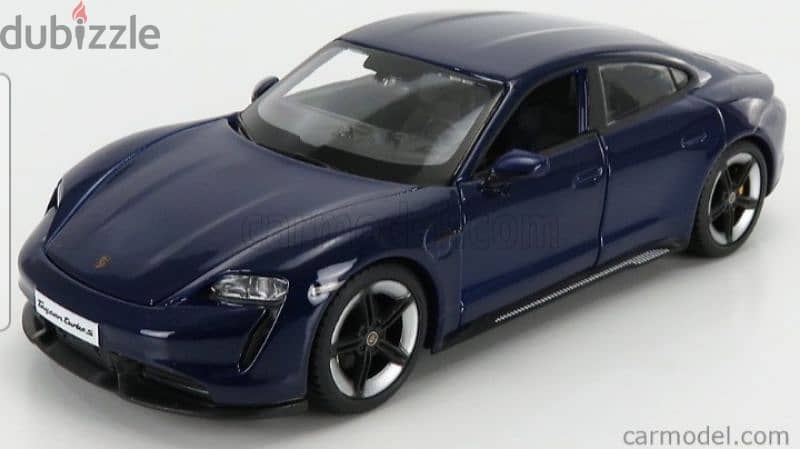 Porsche Taycan Turbo S diecast car model 1:24 0