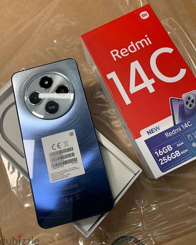 redmi 14 c  ram 16 memory 256 new