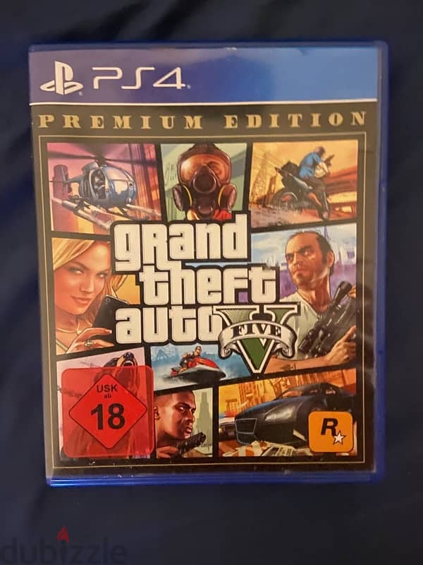 ps4 slim 500gb with one controller and gta 5 premium edition 2