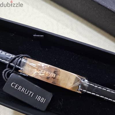 Cerruti 1881 Leather Bracelet