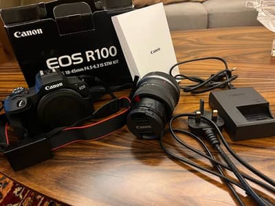 Canon EOS R100 RF-S 18-45mm F4.5-6.3 IS STM KIT