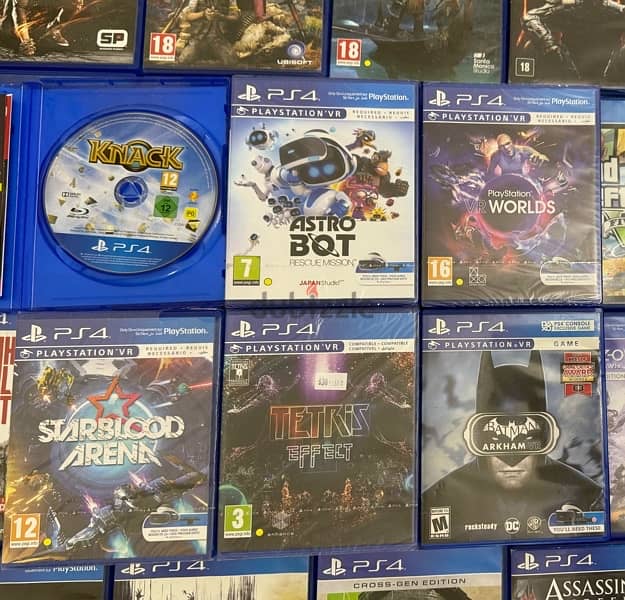 Ps4 video games used (trade 5$ starting) 3