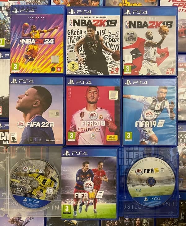 Ps4 video games used (trade 5$ starting) 4