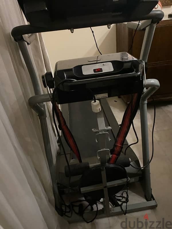 treadmill 170$ good condition with ropes 3