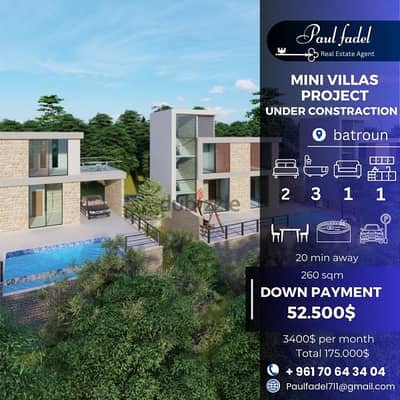 project mini villas for sale with payment facilities