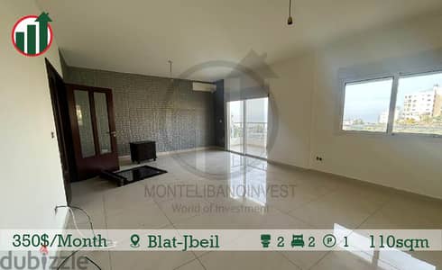 Catchy Apartment for Rent in Blat-Jbeil!!