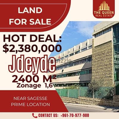 land for sale Jdaydeh ارض للبيع في جديدة سعر مدروس