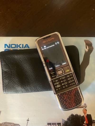 nokia Givory 8800 saphir 400$