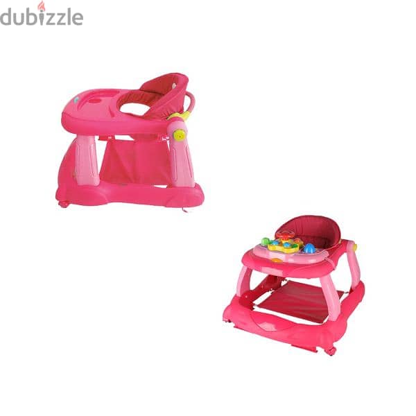 2 In 1 Deluxe Baby Walker With Music 2