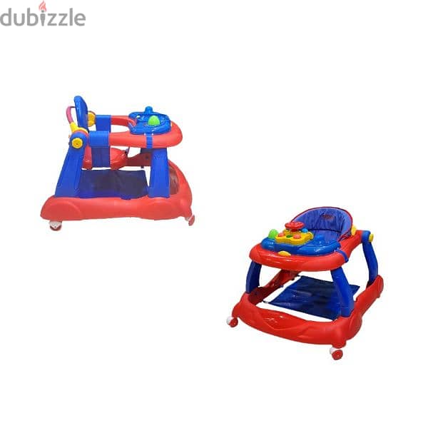 2 In 1 Deluxe Baby Walker With Music 4