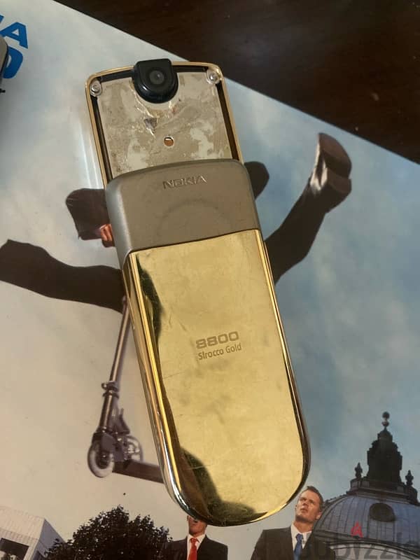 nokia sirocco gold 8800 not working لا يعمل 1