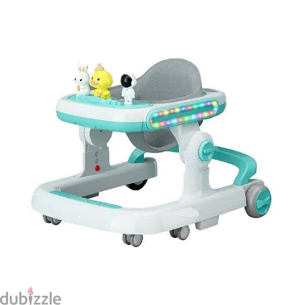 4 In 1 Multifunctional Baby Walker With Led Light 3