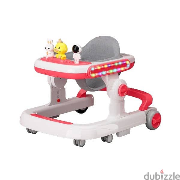 4 In 1 Multifunctional Baby Walker With Led Light 4