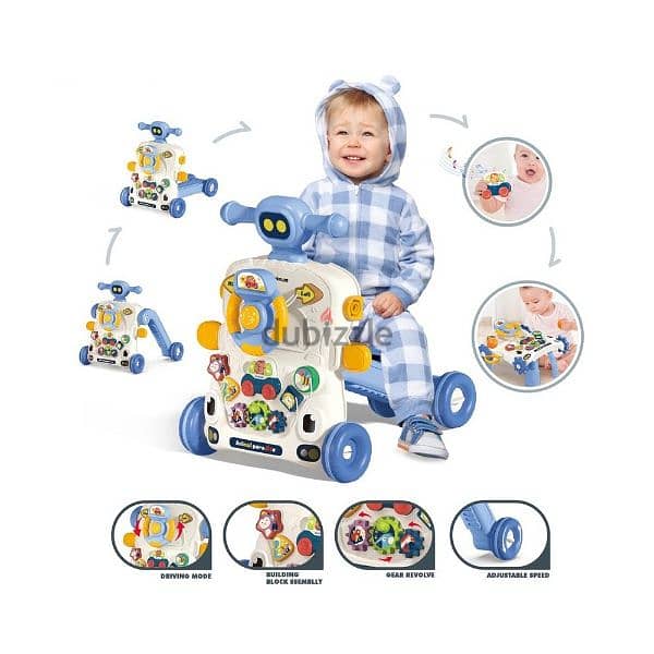 6 In 1 Baby Learning Activity Walker 1