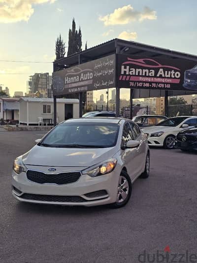 Kia Forte 2016 Ajnbiye clean car fax full options tesjil 3al 1500 TOP!