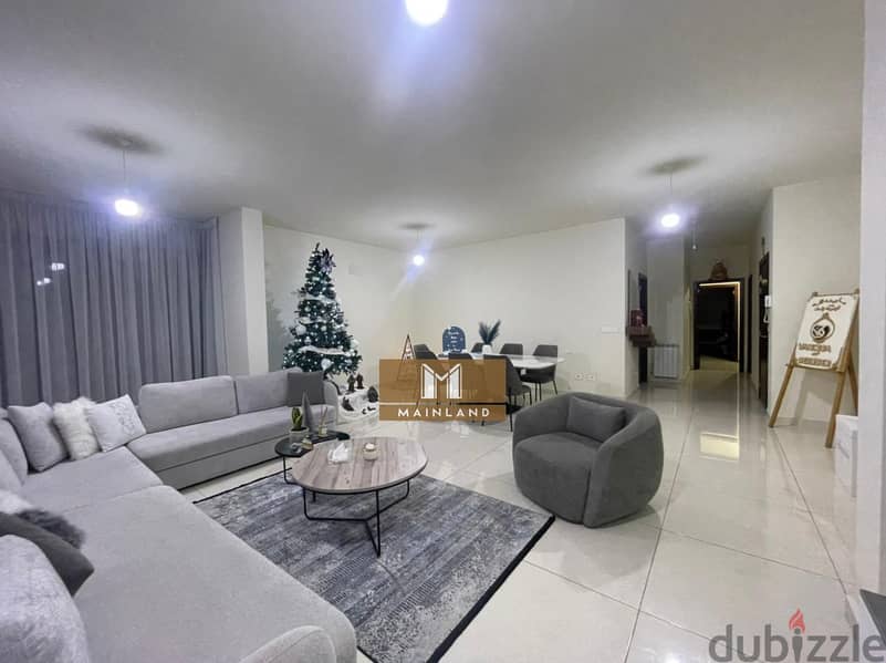 Fully furnished Deek el Mehdi apartment for Rent with terrace 0