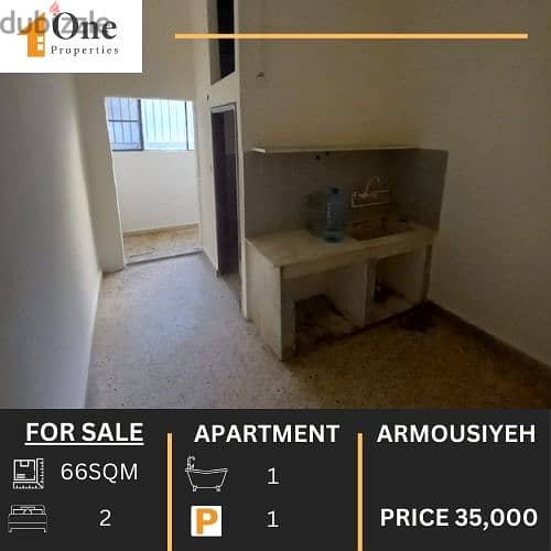 APARTMENT FOR SALE IN ARMOUSIYEH 0