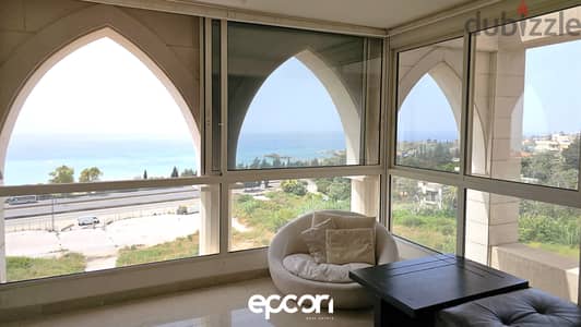 Luxurious Furnished Apartment with Sea View for Sale in Byblos