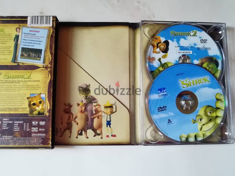 Shreck 1 & 2 dvd box set 1