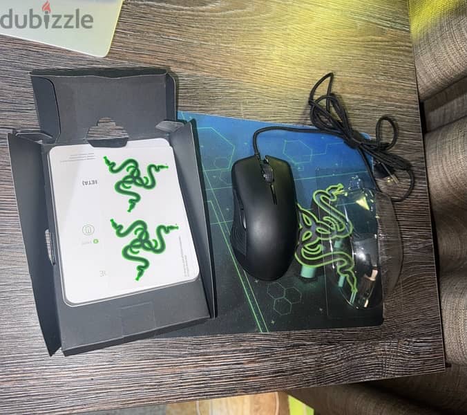 Razer lancehead tournament edition mouse + golarith gaming mouse pad 2