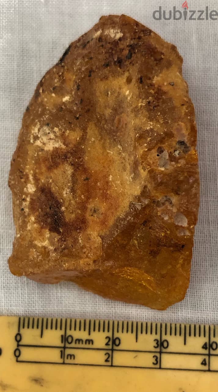 Raw Amber Stone Natural Baltic amber stone gemstone. See size picture 2