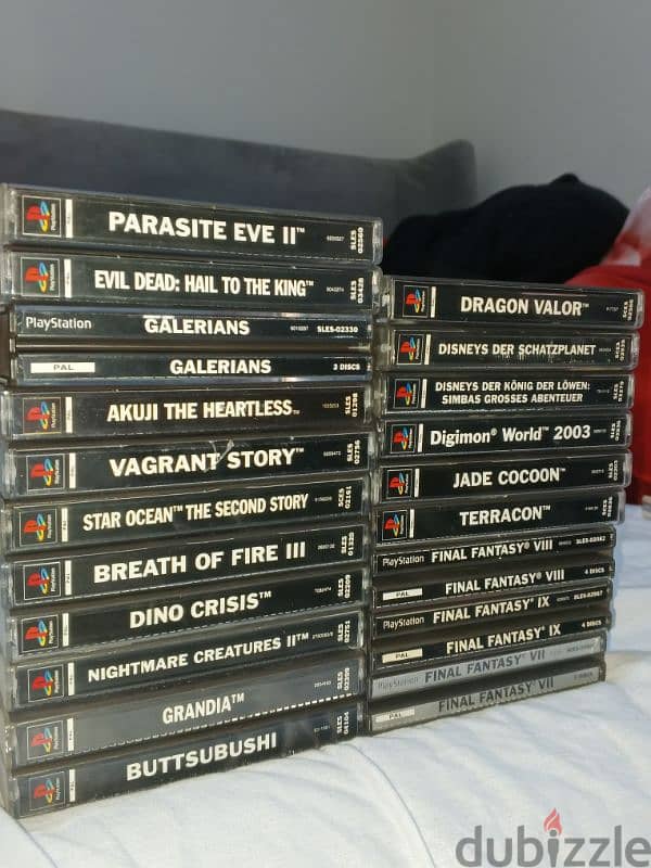 playstation 1 ps1  games Lot Pal 0