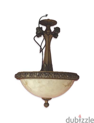 chandilier - Flowers - 3 lamps - 08