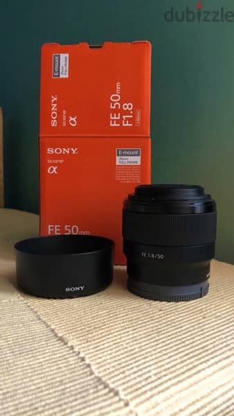 FE 1.8 50mm Sony camera lens 2