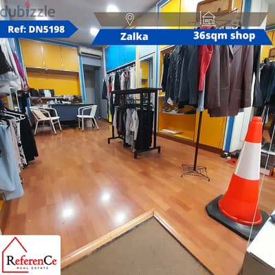 Catchy Shop for Rent in Zalka محل جذاب للايجار في الزلقا