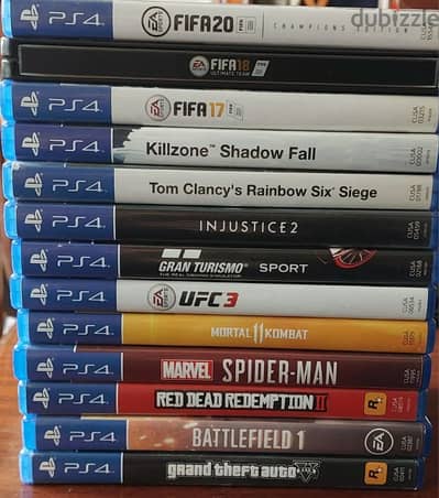 13 cds video game ps4