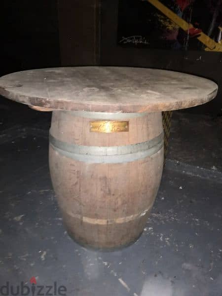 ksara wine barrel table 1