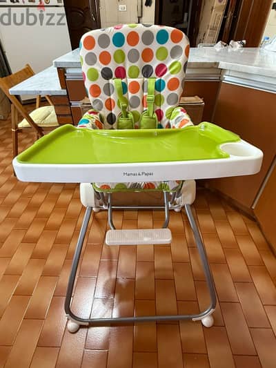 Mamas & Papas Baby Folding Highchair