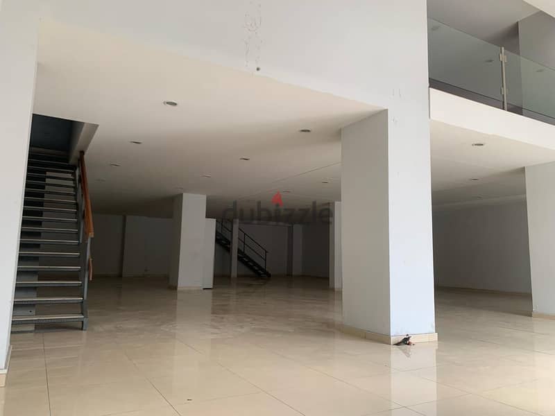 Store+Mezzanine for Rent in Antelias/Naher El Mot Highway -محل للايجار 0