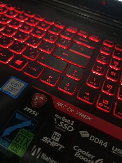 gaming MSI like new condition