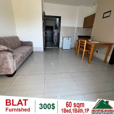 60 sqm fully furnished studio for rent in Blat!