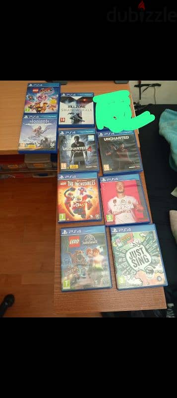 PS4 games all for 80$