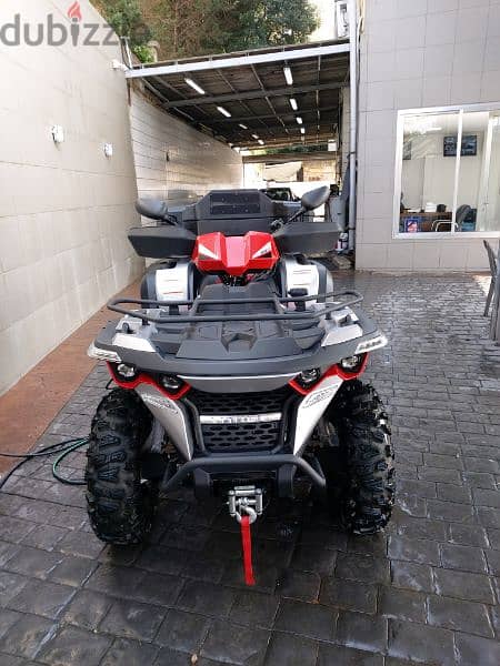 ATV Linhai (by Yamaha) 550CC 4×4 - meshe 800 km, masfouf bi depot 7