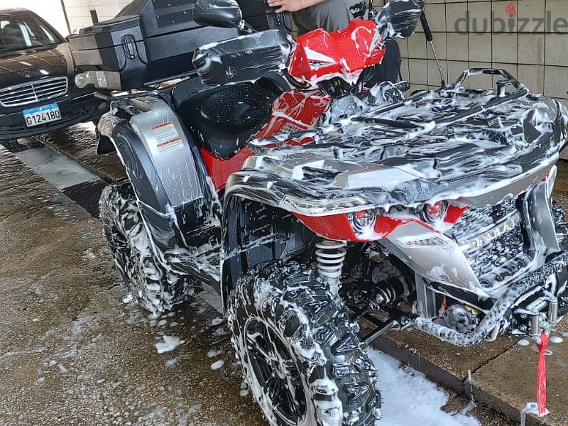 ATV Linhai (by Yamaha) 550CC 4×4 - meshe 800 km, masfouf bi depot 8