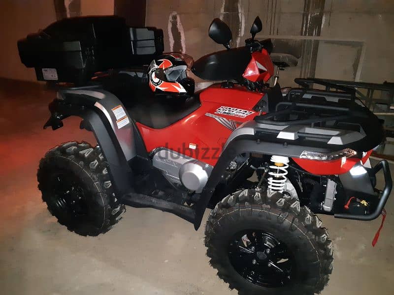 ATV Linhai (by Yamaha) 550CC 4×4 - meshe 800 km, masfouf bi depot 9