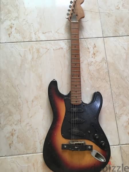 electric guitar plus classic guitar for 120$ 1