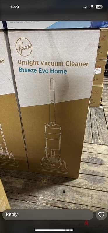 Hoover, Upright Vacuum Cleaner, Bagless, 850W Breeze Evo Home 2