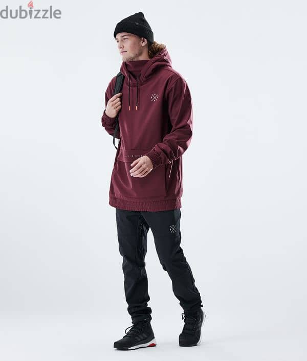 Dope Nomad Burgundy Jacket 1