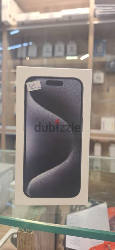 IPHONE 15 PRO BLUE TITANIUM 256GB NOT ACTIVE (WARRANTY DUBAI)  origin