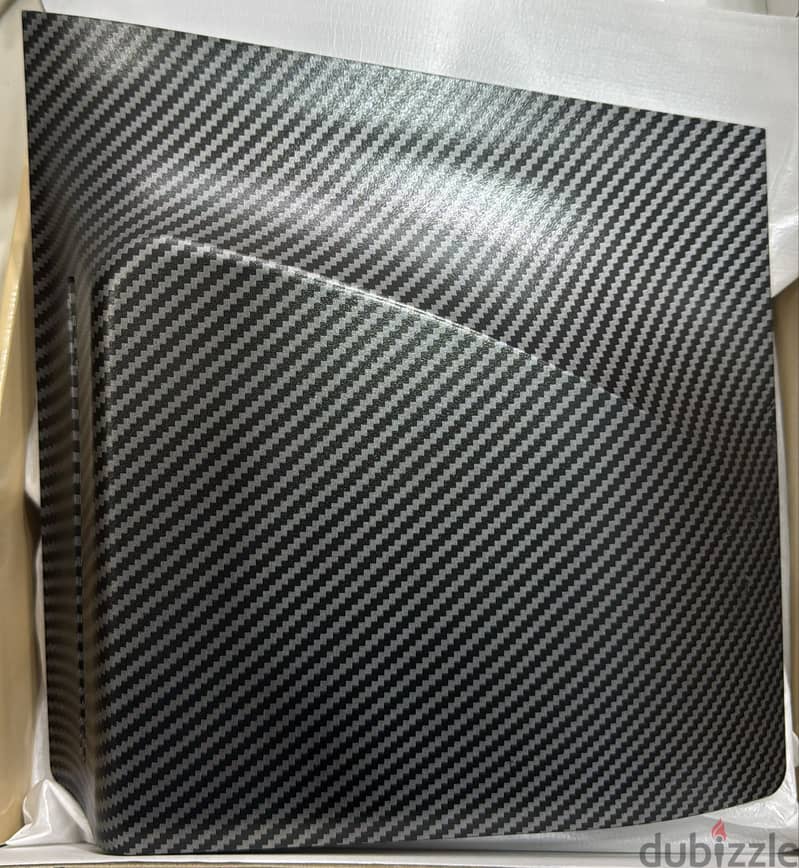 Face plate for ps5 slim carbon fiber black great & good offer 0