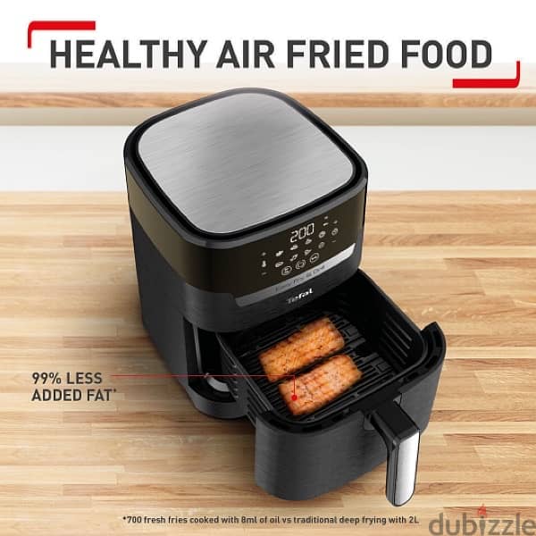 Tefal Easy Fry Precision 2in1 Digital Air Fryer&Grill 4.2L-used 2 time 5