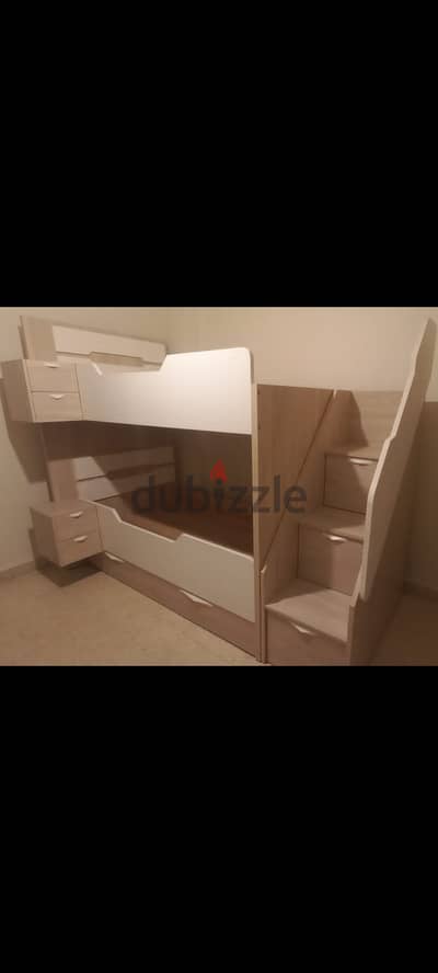 Bunk bed kids room from mobilitop used 1 month free delivery wterkib